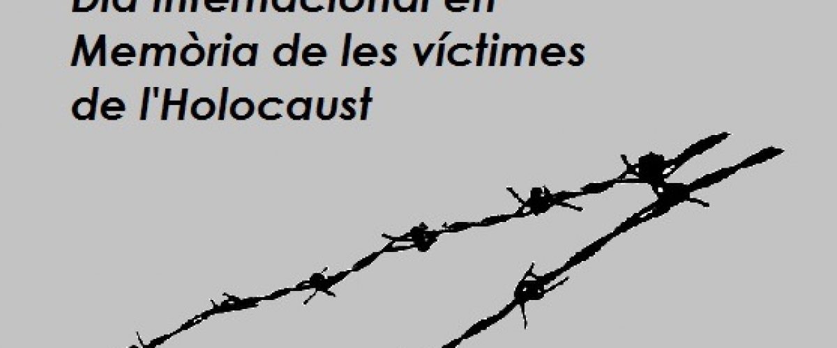 Guindàvols a l’Acte institucional de Commemoració de les Víctimes de l’Holocaust al Parlament de Catalunya