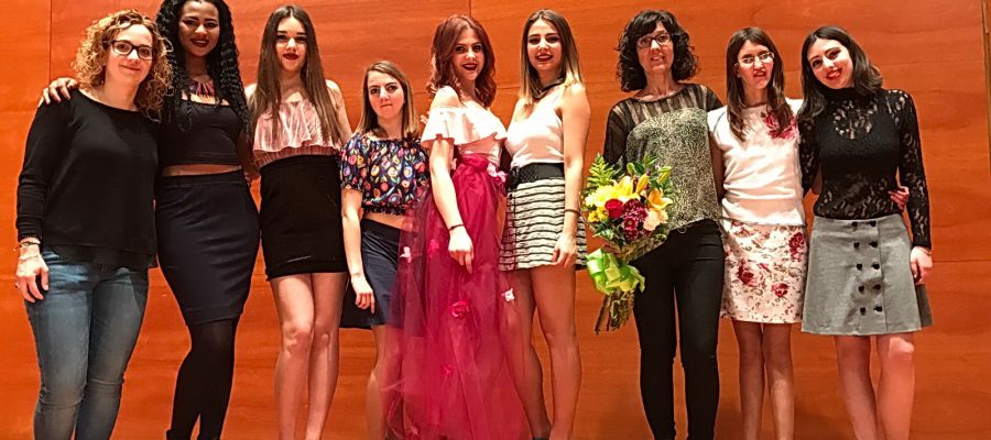 Desfilada de moda de l’alumnat del CFGM de Confecció  i Moda a l’Auditori Municipal Enric Granados